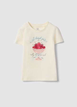 FETE - Tricou Gri/Alb Fete 3-10 Ani