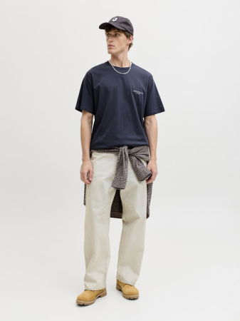 BARBATI - Tricou Navy Regular Barbati