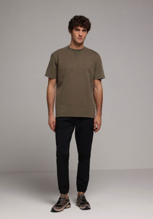 BARBATI - Tricou Gri Inchis Comfort Barbati