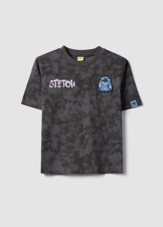 FETE - Tricou Gri/Negru Fete 10-15 Ani