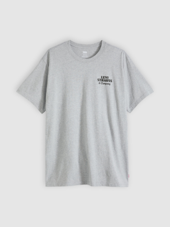 BARBATI - Tricou Gri Relaxed Barbati