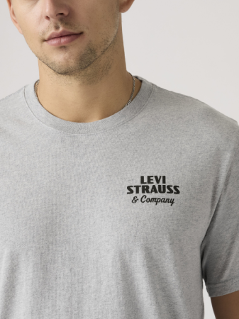 BARBATI - Tricou Gri Relaxed Barbati