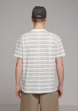 BARBATI - Tricou Alb Barbati