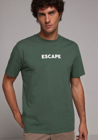 BARBATI - Tricou Haki  Barbati