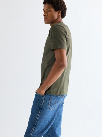 BARBATI - Tricou Haki Regular Barbati