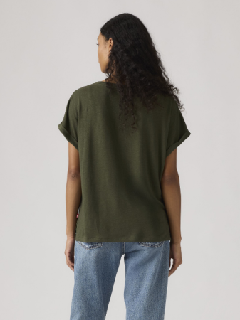 FEMEI - Tricou Haki Regular Femei