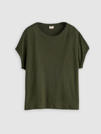 FEMEI - Tricou Haki Regular Femei