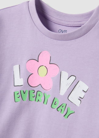 Tricouri, Polo si Topuri - Tricou Lavendula Fete 3-10 Ani