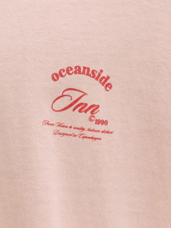 BARBATI - Tricou Roz Deschis Loose Barbati