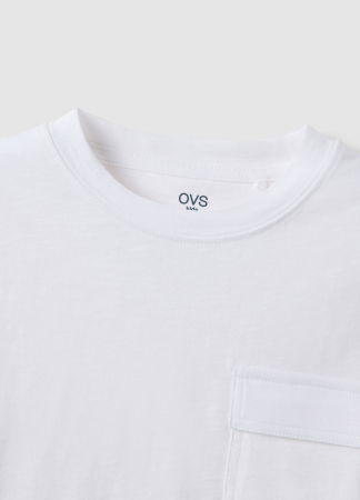 BAIETI - Tricou Lucent White Baieti 3-10 Ani