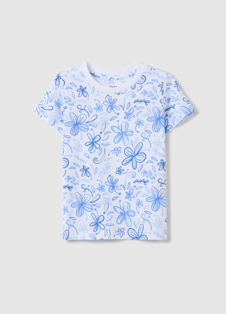  Tricouri si Polo - Tricou Lucent White Fete 3-10 Ani