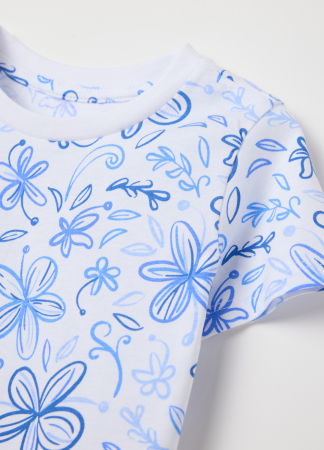  Tricouri si Polo - Tricou Lucent White Fete 3-10 Ani