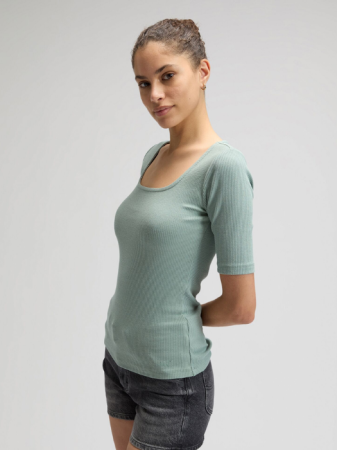 Футболки и Топы - Женская Футболка Мята Slim