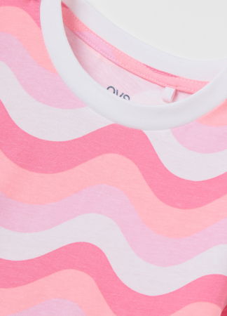  Tricouri si Polo - Tricou Multicolor Fete 3-10 Ani