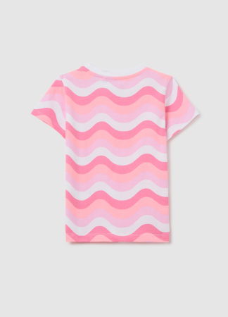  Tricouri si Polo - Tricou Multicolor Fete 3-10 Ani