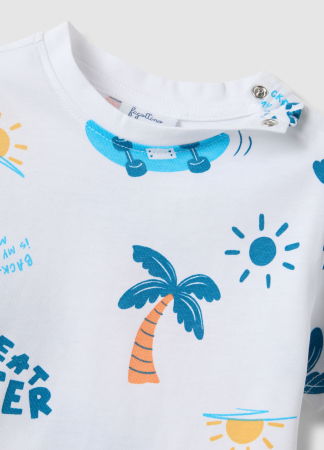 BAIETI - Tricou Multicolour Baieti 9-36 Luni