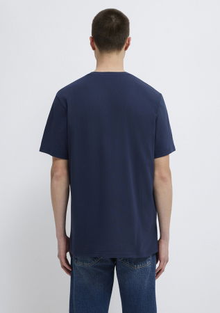 BARBATI - Tricou Navy Regular Barbati
