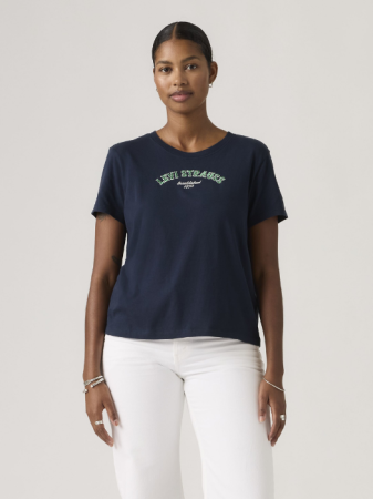 FEMEI - Tricou Albastru Regular Femei