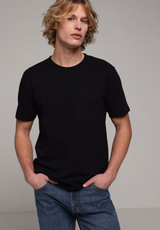 BARBATI - Tricou Negru Barbati