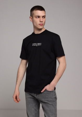 BARBATI - Tricou Negru Barbati