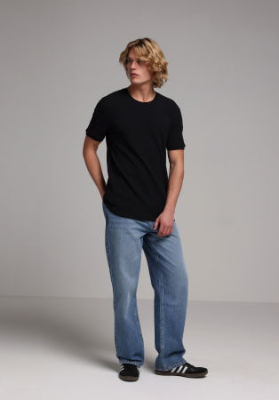 BARBATI - Tricou Negru Barbati