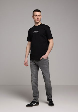 BARBATI - Tricou Negru Barbati