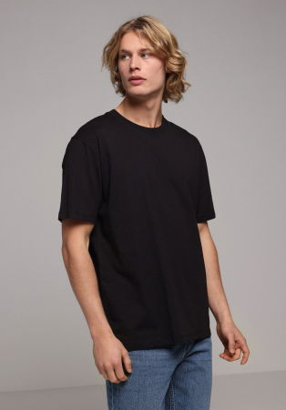 BARBATI - Tricou Negru Comfort Barbati