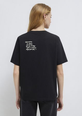 ЖЕНЩИНЫ - Женская Футболка Чёрная 