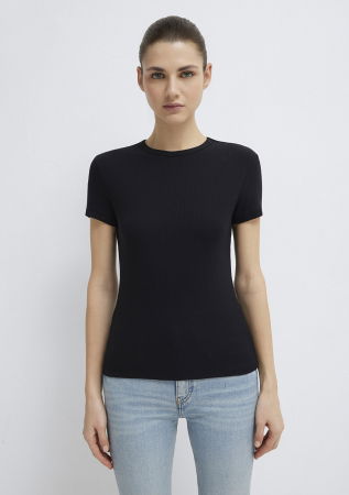 ЖЕНЩИНЫ - Женская Футболка Чёрная 