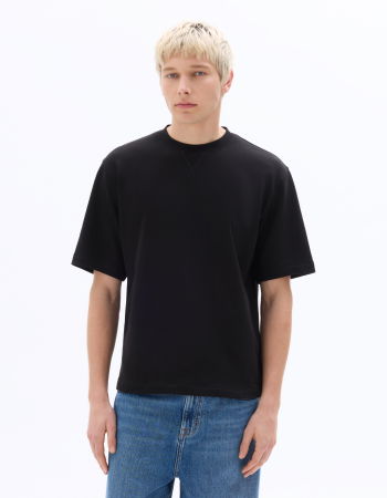 BARBATI - Tricou Negru Oversize Barbati