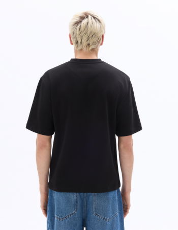 BARBATI - Tricou Negru Oversize Barbati