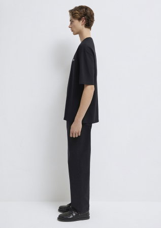 BARBATI - Tricou Negru Oversize Barbati