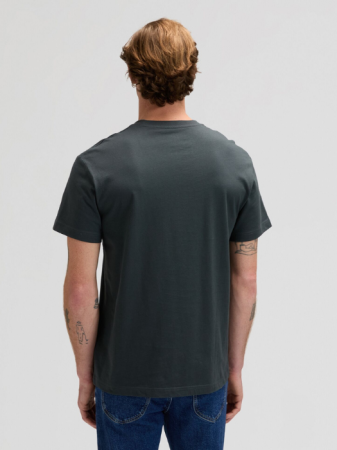 BARBATI - Tricou Gri Inchis Regular Barbati