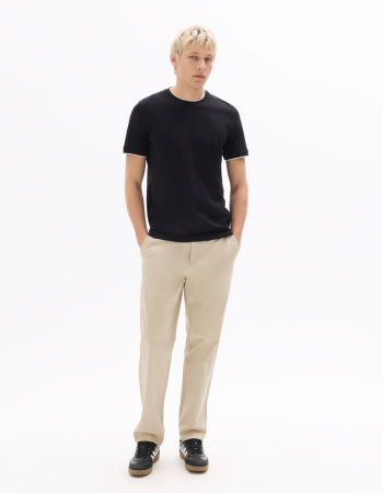 BARBATI - Tricou Negru Regular Barbati