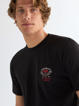 МУЖЧИНЫ - Мужская Футболка Чёрная Regular