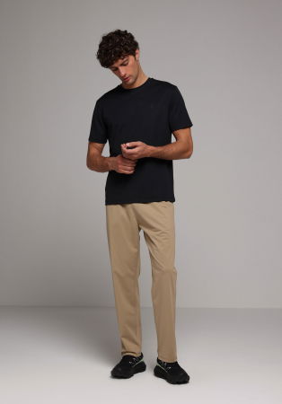 BARBATI - Tricou Negru Regular Barbati