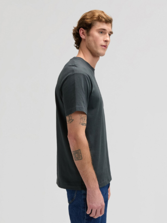 BARBATI - Tricou Gri Inchis Regular Barbati