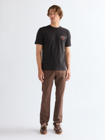 МУЖЧИНЫ - Мужская Футболка Чёрная Regular