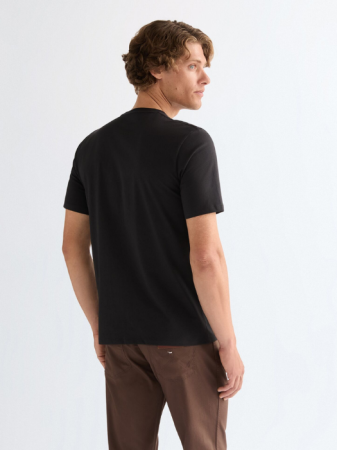 МУЖЧИНЫ - Мужская Футболка Чёрная Regular