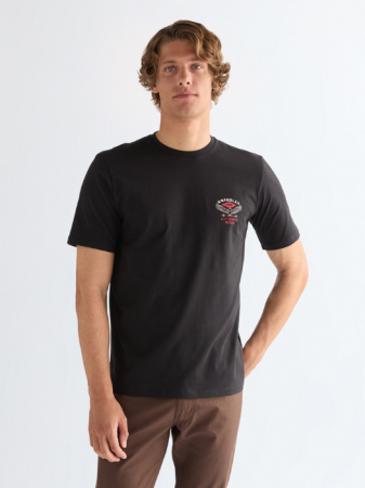 МУЖЧИНЫ - Мужская Футболка Чёрная Regular