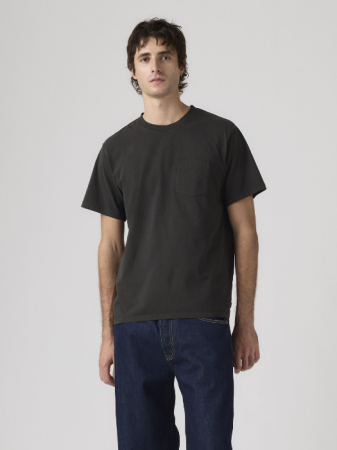 BARBATI - Tricou Negru Relaxed Barbati