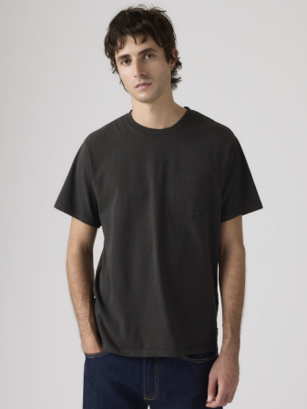 BARBATI - Tricou Negru Relaxed Barbati