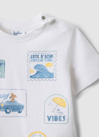 МАЛЬЧИКИ - Футболка Для Мальчиков Off White 9-36 Месяцев