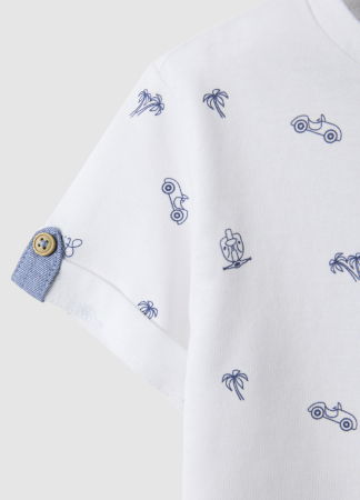 МАЛЬЧИКИ - Футболка Для Мальчиков Off White 9-36 Месяцев