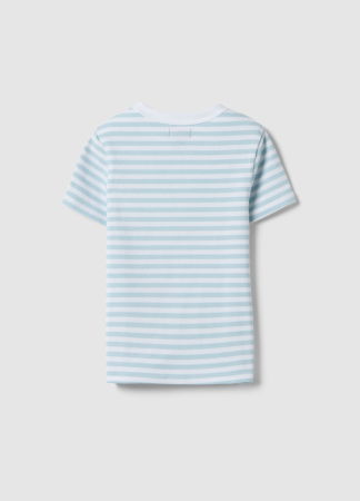 FETE - Tricou Off-White/Lt Blue Fete 10-15 Ani