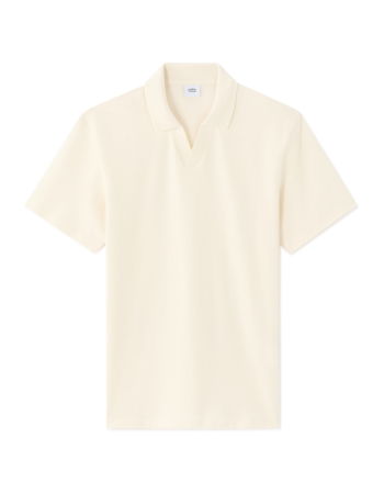BARBATI - Tricou Polo Alb Regular Barbati
