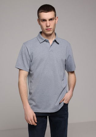BARBATI - Tricou Polo Albastru Barbati
