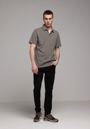 BARBATI - Tricou Polo Haki Barbati