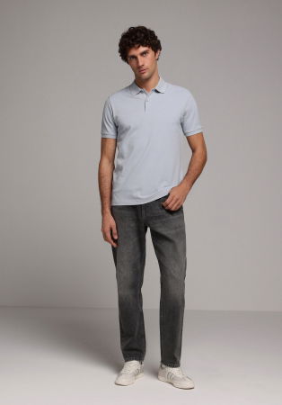 BARBATI - Tricou Polo Mavi Regular Barbati