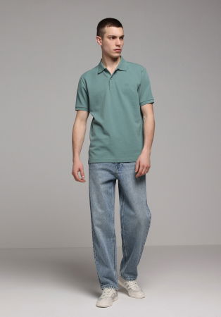 BARBATI - Tricou Polo Mint Regular Barbati